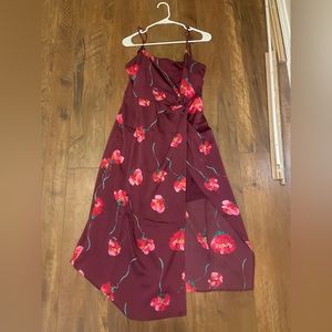 Lush Floral Midi Dress